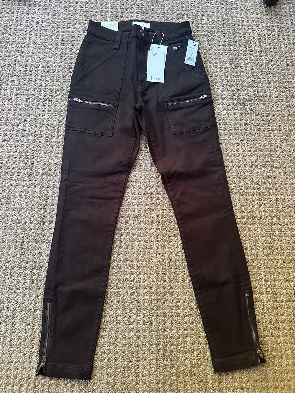 VTG Joie Black High Rise Park Skinny